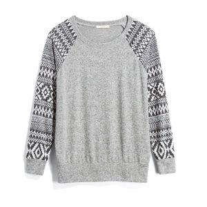 StitchFix Aztec Sleeve Sweater